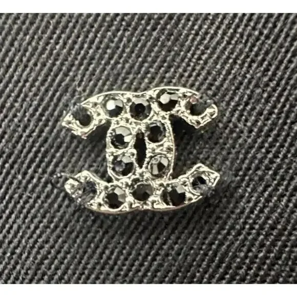 Vintage 07A CHANEL FR-34 Straight Leg Wool Dress Pants Raw Edge Black 2007 CC - Picture 8 of 9